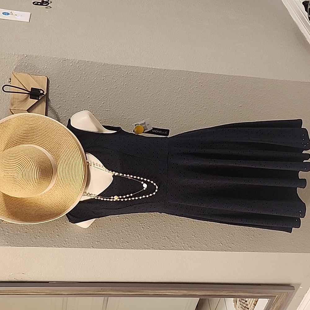 NWT medium dark blue dress